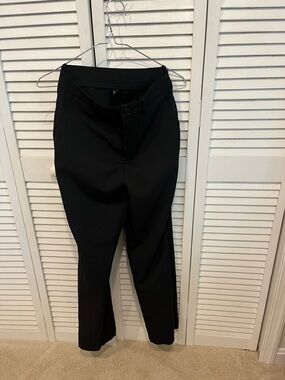 Women’s Black Tailored Trousers - Sleek High-Rise Fit
